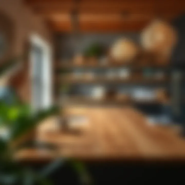 Sustainable wood sourcing for kitchen countertops