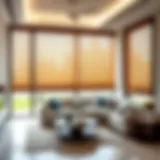 Luxurious mobile blinds enhancing a modern living space