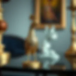 Intricate brass bird figurine showcasing craftsmanship