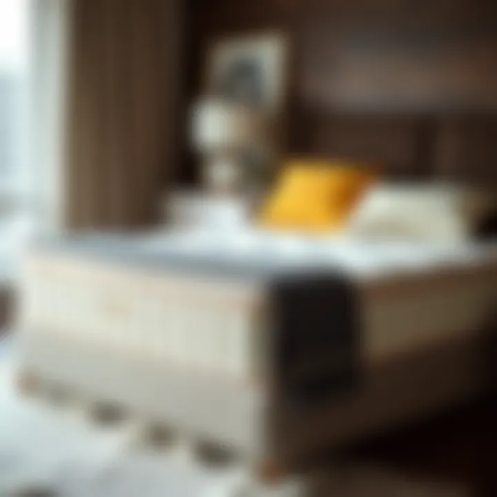 Comparison of various mattress topper materials