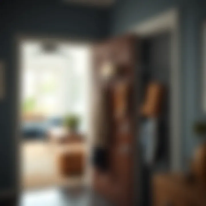 Various styles of over door shoe racks showcased