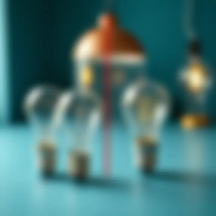 Comparative chart of E14 and US bulb equivalents