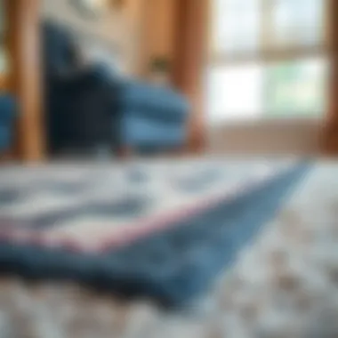 DIY solution to prevent rug slipping