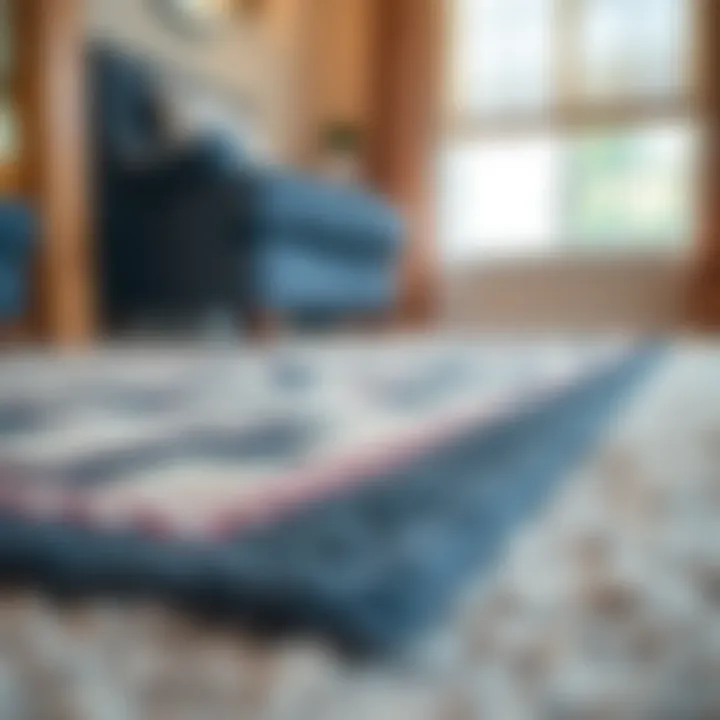 DIY solution to prevent rug slipping