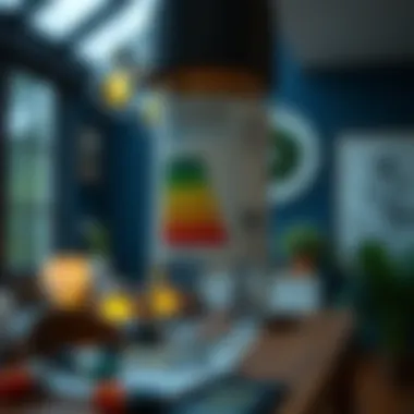 Energy efficiency labels for various bulb types