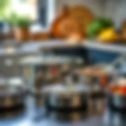 High-quality stainless steel cookware set