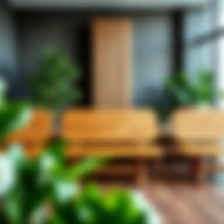 A variety of wooden benches styled for different environments