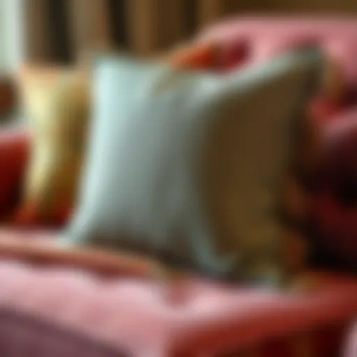 Luxurious fabric choices for decorative pillow covers