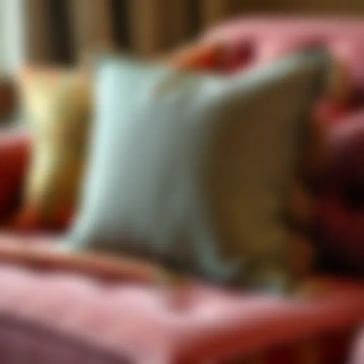 Luxurious fabric choices for decorative pillow covers