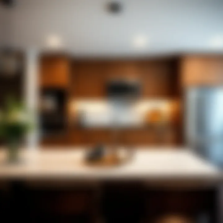 Installation considerations for 46 inch kitchen cabinets in a contemporary setting