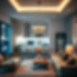 Affordable LED light options in a modern home setting