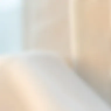 Close-up of the texture and weave of premium linen fabric