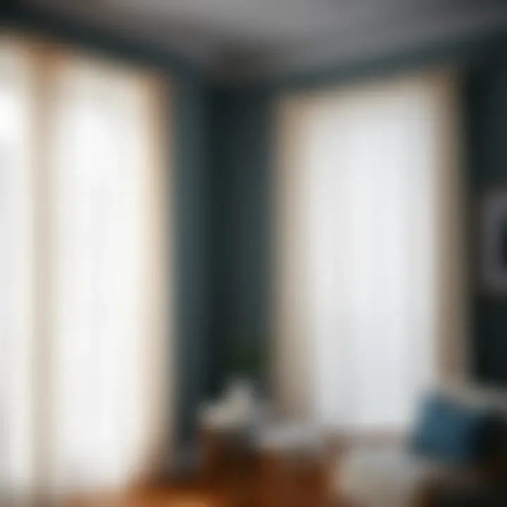 Step-by-step installation guide for hanging linen curtains