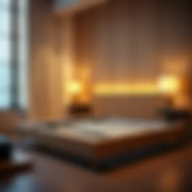 Assembly process of a queen platform bed frame with wheels