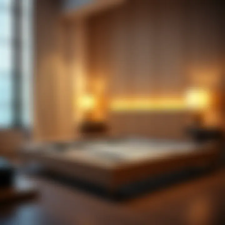 Assembly process of a queen platform bed frame with wheels