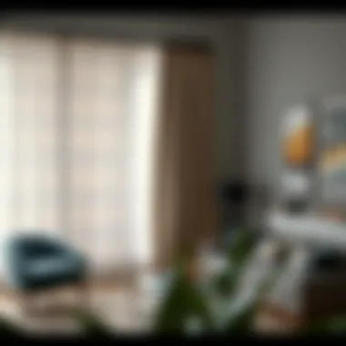 Accessorizing long curtain rods to enhance home decor