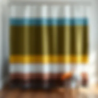 Variety of materials used for extra large shower curtain liners