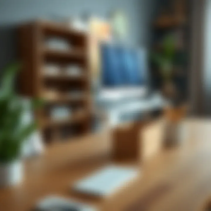 Different materials used in constructing a 36 inch desk