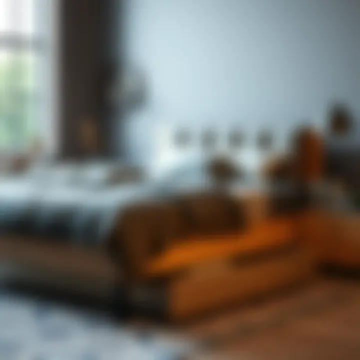 Diverse materials and textures used in contemporary trundle bed designs