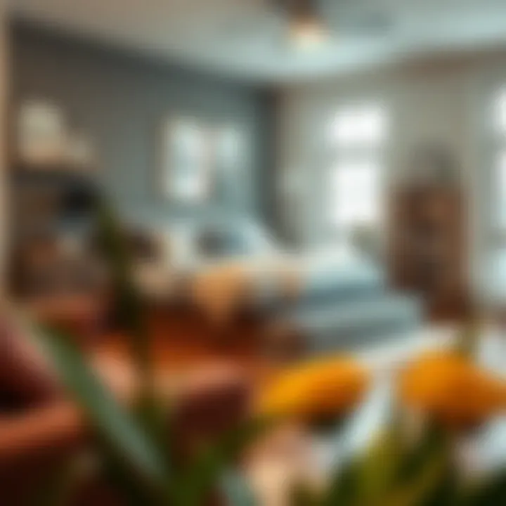 Creative styling options for a modern trundle bed in a compact living space