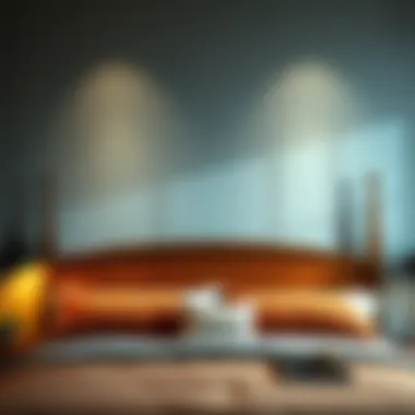 Stylish wooden headboard showcasing craftsmanship