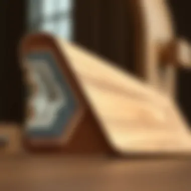 Cross-section of sound barrier panel demonstrating materials