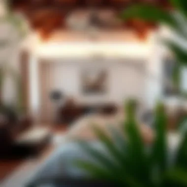 Thematic bedroom design inspired by nature