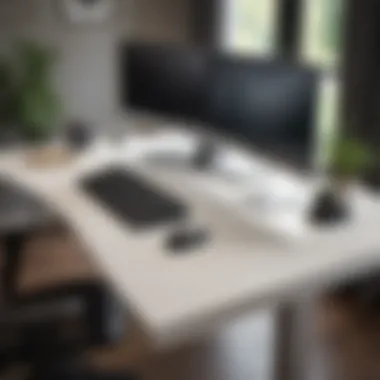 Ergonomic Three-Sided Desk for Enhanced Productivity Ergonomically designed three-sided desk promoting productivity