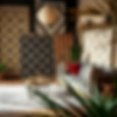 A curated collection of trendy rugs displayed for interior design inspiration.