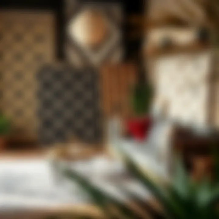 A curated collection of trendy rugs displayed for interior design inspiration.