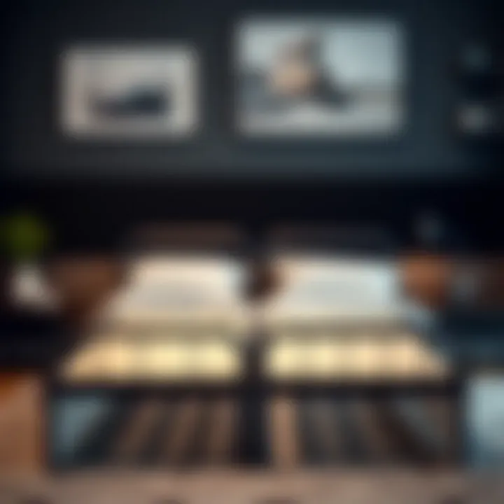 Functional features of a twin metal platform bed