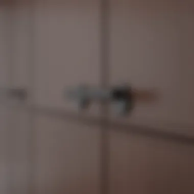 Elegant U-shaped cabinet pull showcasing modern design