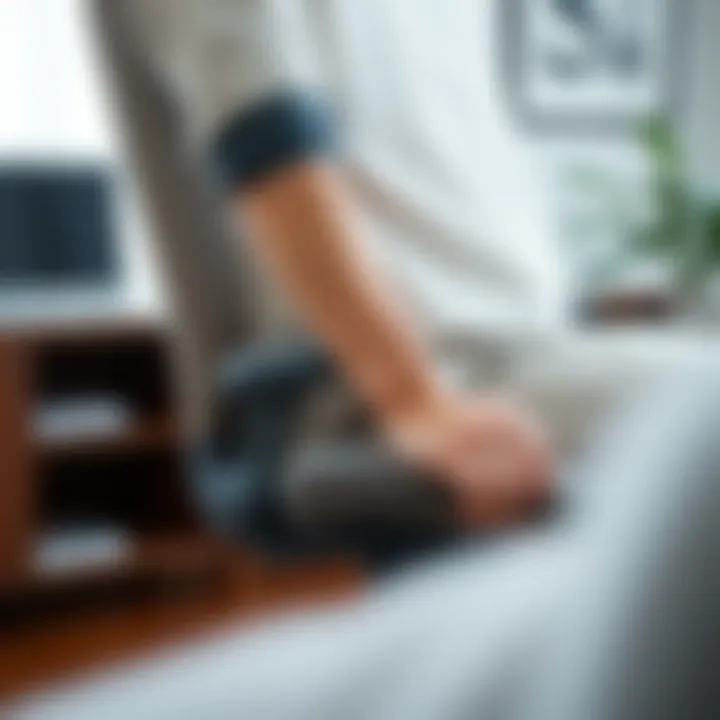 FDW chair in adjustable position for optimal comfort