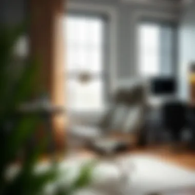 FDW chair in a chic home office setting illustrating design integration