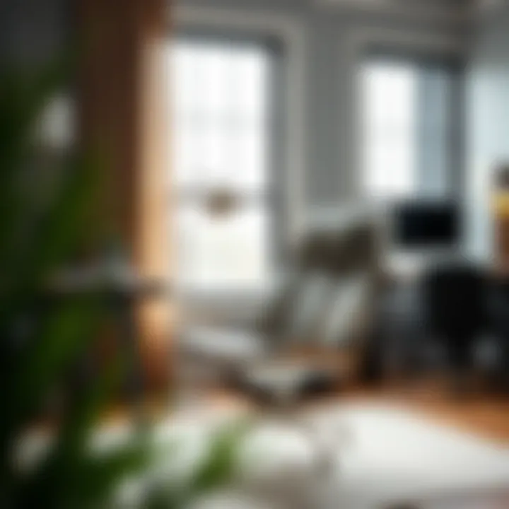 FDW chair in a chic home office setting illustrating design integration