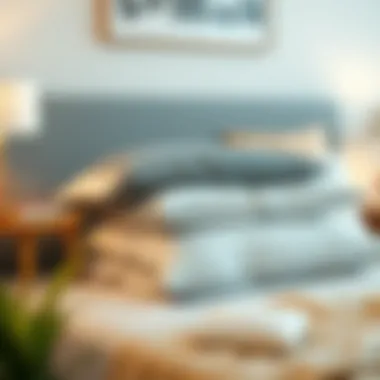 Practical materials for effective under bed pillow storage