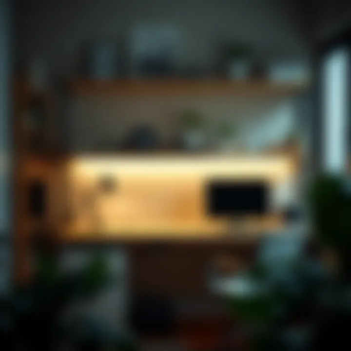 Creative use of space with shelving solutions