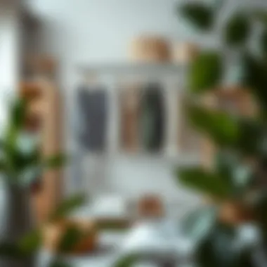 DIY mobile wardrobe rack project in progress