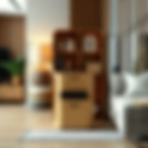 Contemporary storage solutions for modern living spaces