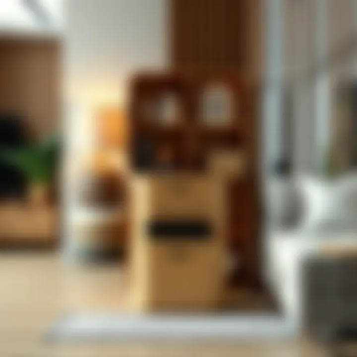 Contemporary storage solutions for modern living spaces