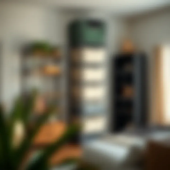 Utilizing vertical space with smart storage containers