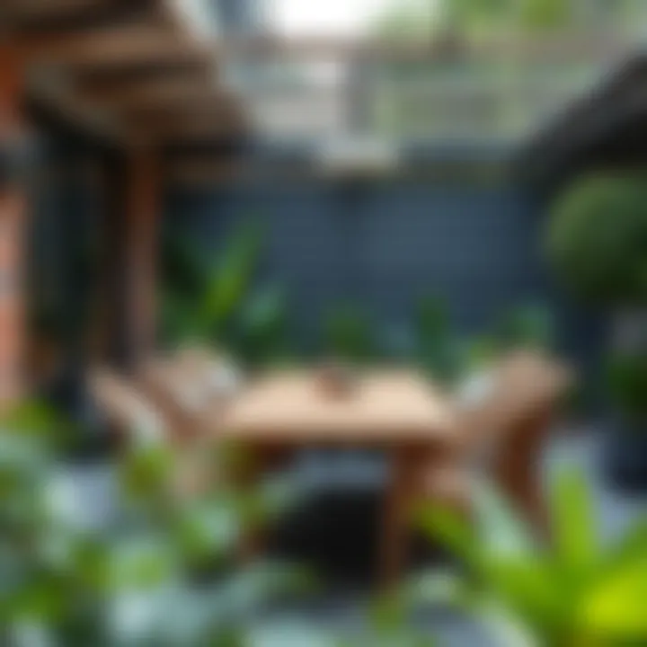 An array of materials used in outdoor dining chairs