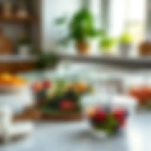 Elegant Pyrex storage glass showcasing versatility