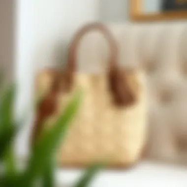 A chic quilted bag showcasing both style and practicality