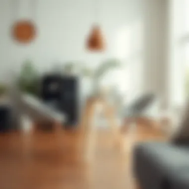 Chic and space-saving dining set designed for small areas