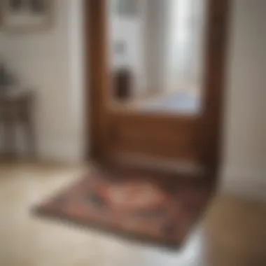 Simple maintenance tips for indoor door rugs