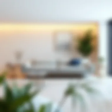 Sleek contemporary sofa bed with minimalist aesthetics