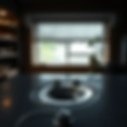 Overview of a shallow sink drain design