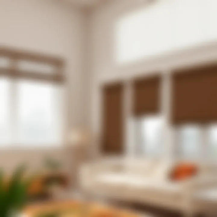 Diverse range of smart blinds styles and colors