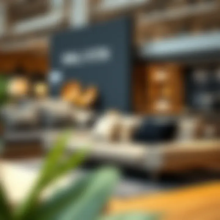 Diverse design styles of small size futons displayed in an interior design showcase